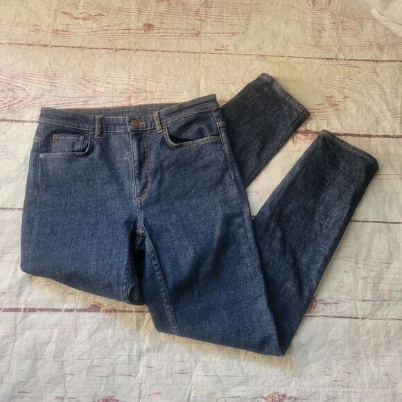 COS High Rise Skinny Fit Cropped Leg Jeans Size 2 - Picture 2 of 6
